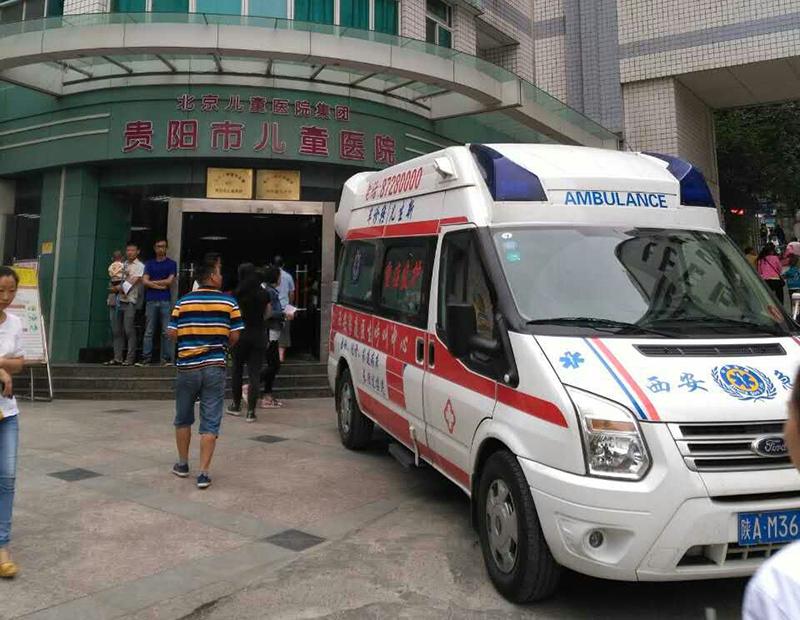 田林县救护车转院