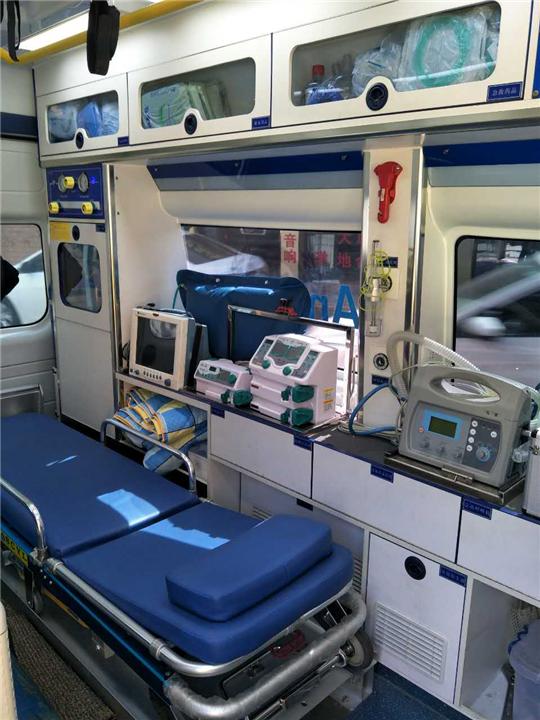 田林县救护车转院
